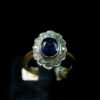 Sortija Zafiro y brillantes