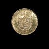 Moneda española, 20 pesetas de 1890 con el rey Alfonso XIII de niño de 22k.